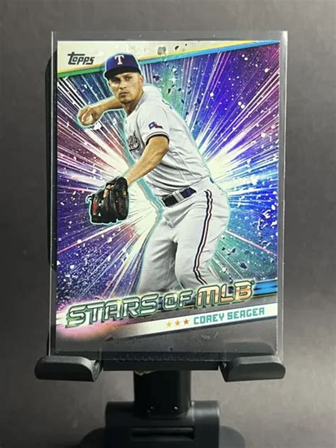 Corey Seager Topps Series Stars Of Mlb Insert Smlb Texas