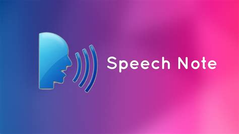 speech note text  speech speech  text app  linux