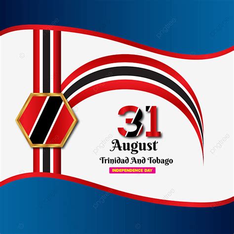 Trinidad And Tobago Vector Hd PNG Images Independence Day Trinidad And