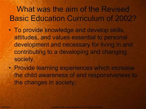 Basic Education Curriculum Revisited Vnseameo