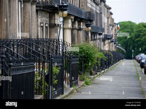 regent terrace edinburgh stock photo alamy