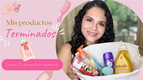 Productos Terminados Maquillaje Cabello Y Skincare YouTube