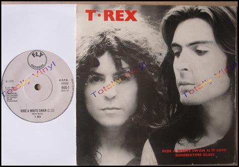 Totally Vinyl Records T Rex Ride A White Swan Is It Love