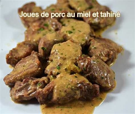 Joues de porc au miel et tahiné de Shukar Cooking et ses recettes de