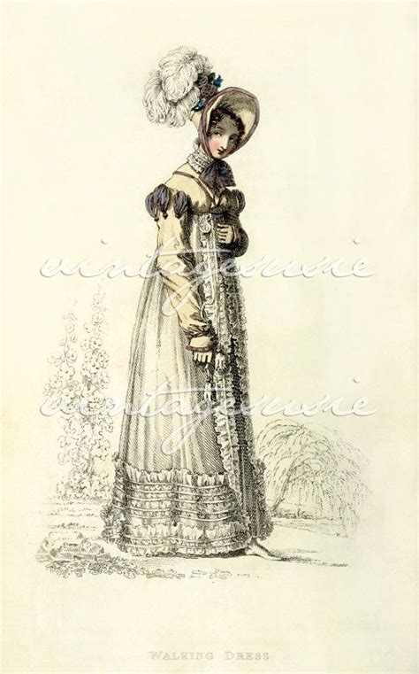 Ackermann Regency Fashion Plate Print Collage Sheet Print Etsy