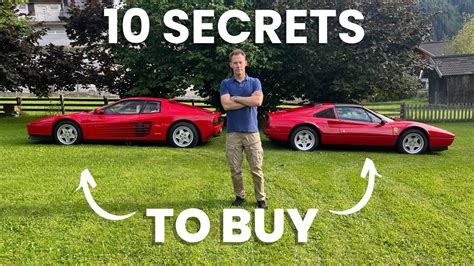 Ferrari Buying Guide Tips You Need To Know Ferrari Testarossa