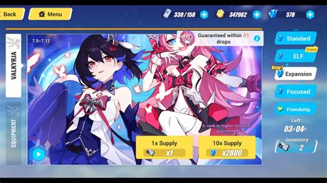 SUMMONING ON EVERY BANNER THESE PULLS WERE FIRE HONKAI IMPACT 3