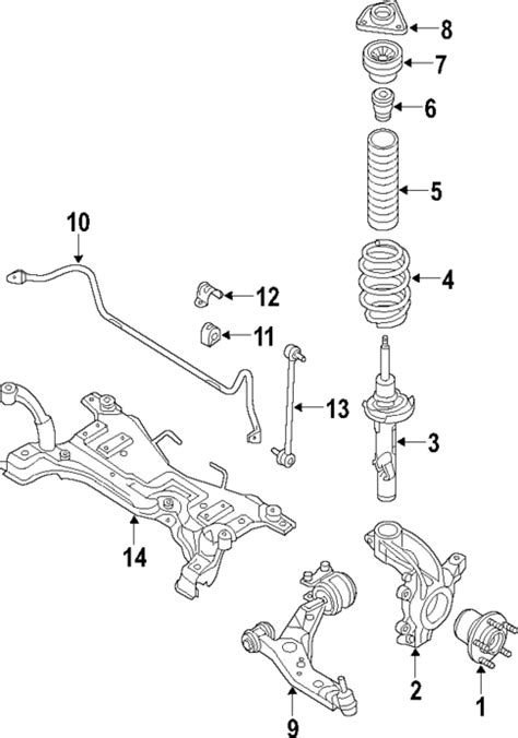 Front Suspension For Ford Escape Ford Parts Center