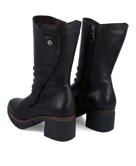 Botas Para Mujer Paula Urban 11 1329 En Color Negro