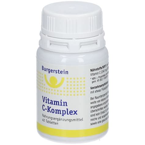 Burgerstein Vitamin C Komplex St Shop Apotheke