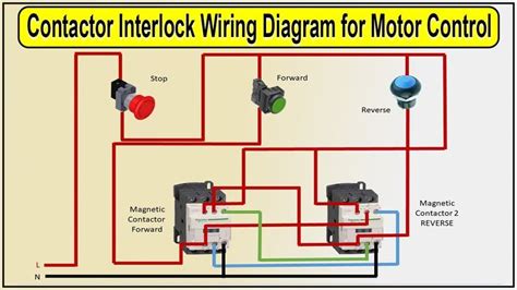 Contactor Interlock Wiring Diagram For Motor Control