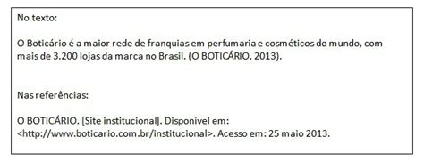 Abnt Como Citar Um Site Image To U