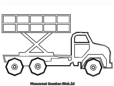 Mewarnai Gambar Dump Truck