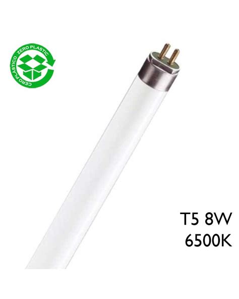 8W T5 Triphosphor Fluorescent Tube Cool Light 6500K F8T5 865