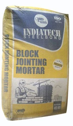 Aemkay Bond Block Jointing Mortar For Wall Construction At Bag