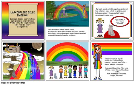 I Colori Dell Amicizia Storyboard By Ecd