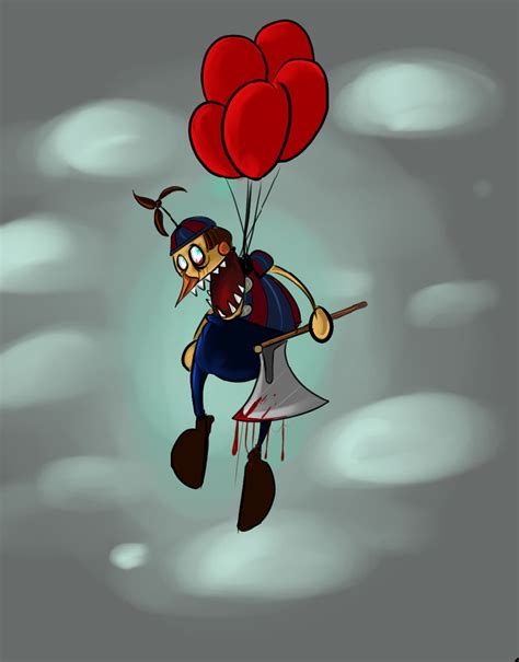 Nightmare Balloon boy by RoboGame on DeviantArt