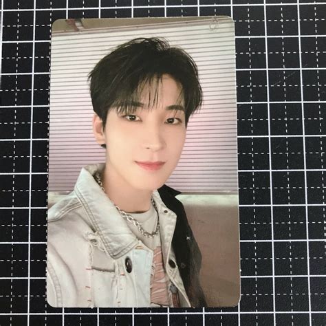 Wonwoo Seventeen Attacca Official Photo Card Op Svt Photocard