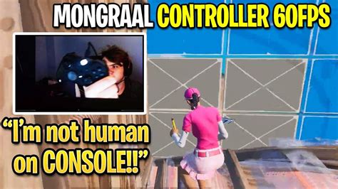 Mongraal Shows Off Insanely Fast Controller Building On 60 Fps Console