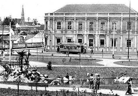 Praça Carlos Gomes 1914 Curitiba Paraná Brasil Manaus antiga