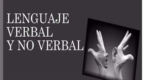 Lenguaje Verbal Y No Verbal 6°apptx