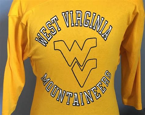 West Virginia Distressed Flag T Shirt Etsy