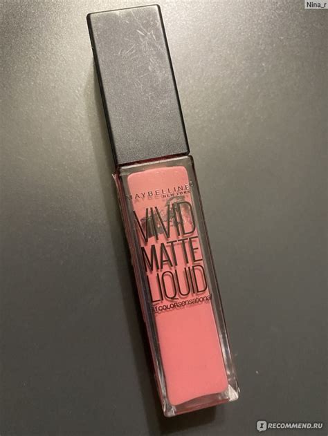 Maybelline Vivid Matte Liquid Lip Color Nude