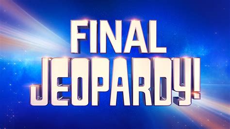 Final Jeopardy Tonight | Skinny Ninja Mom