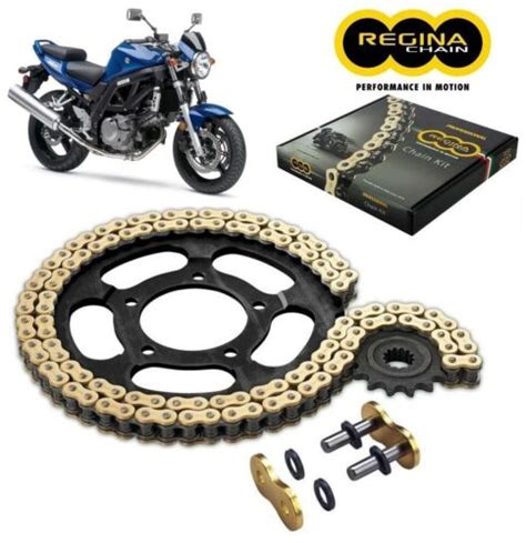 Kit Chaine Renforc Regina O Ring Or Suzuki Sv N