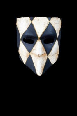 Classic Black Checked Bauta Venetian Mask For Sale Venetian Mask