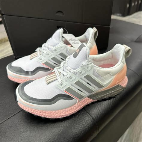 Adidas Ultra Boost Grey Pink Colorway For Women Highest Quality Free Socks Shopee Philippines