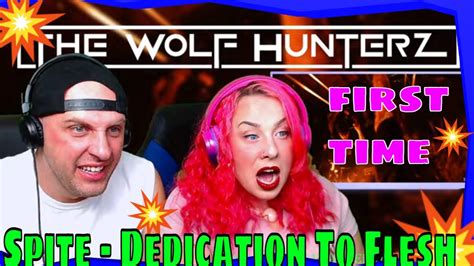 First Time Reaction To Spite Dedication To Flesh Official Music