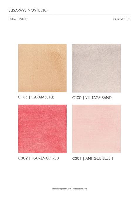 Ceramic Floor Tile Color Chart