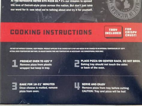 Costco Frozen Pizza Cooking Instructions (All Pizzas)