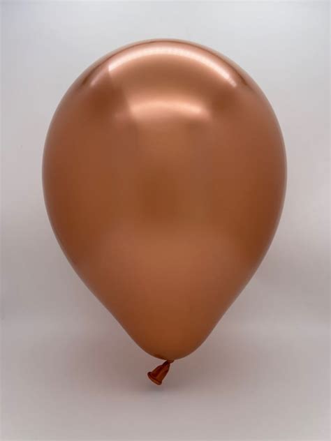 Kalisan Latex Balloons Mirror Copper Per Bag Bargain Balloons