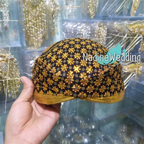 Jual Blangkon Sunda Prodo Blangkon Pengantin Model Sunda Motif