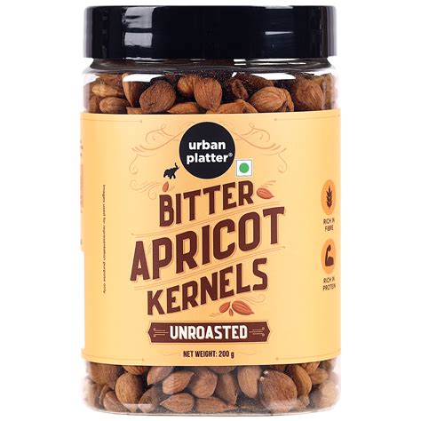 Urban Platter Bitter Apricot Kernels G Rich In Protein Fiber