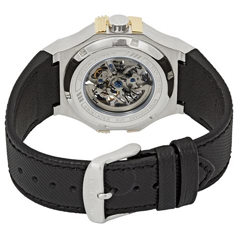 Maserati Potenza Automatic Skeleton Dial Mens Watch R8821108011