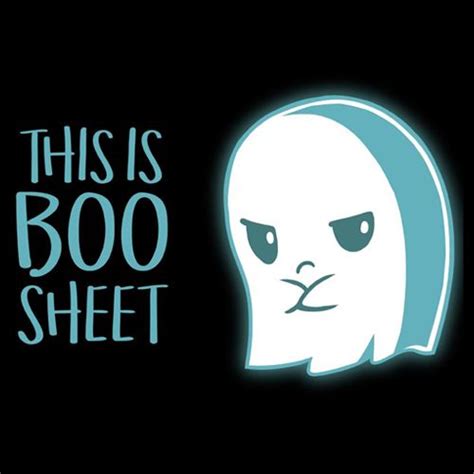 Boo Sheet Ghost T-Shirt | Cute cartoon drawings, Cute puns, Cute animal ...