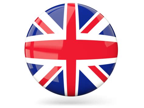 glossy  icon illustration  flag  united kingdom