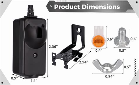 Garage Door Sensor Kit Replacement Garage Door Opener Parts Door Safety Sensors Beam Eyes