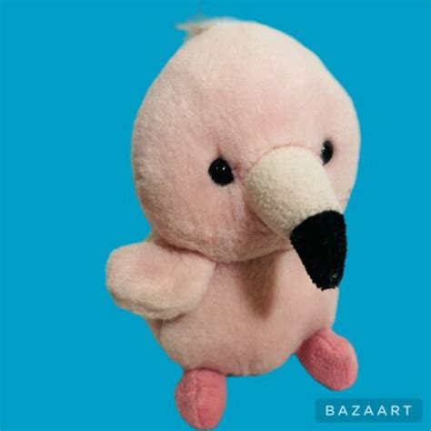 Aurora Mini Pink Palm Pals 5 Pinky Flamingo Adorable Stuffed