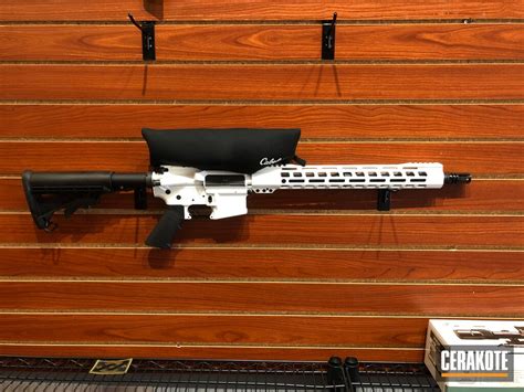 ar  cerakoted  bright white cerakote