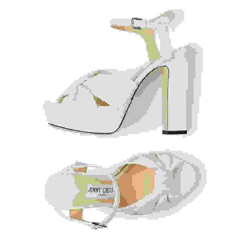 HELOISE 120 Latte Nappa Leather Platform Sandals Summer Collection