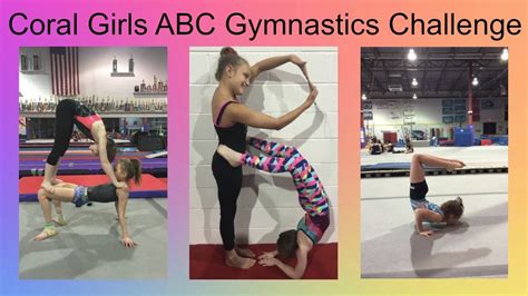 Abc Gymnastics Challenge Coral Girls Version Gymscool Youtube