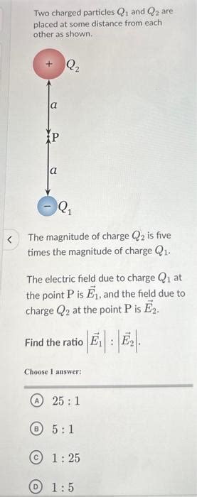 Solved Two Charged Particles Q1 And Q2 Are Placed At Som