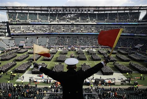 Trump Attends Army Navy Game Tells Players To ‘make A Fortune Bloomberg