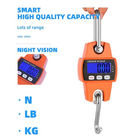 300kg Digital Weighing Scale New Type Electronic Crane Scale Biashara