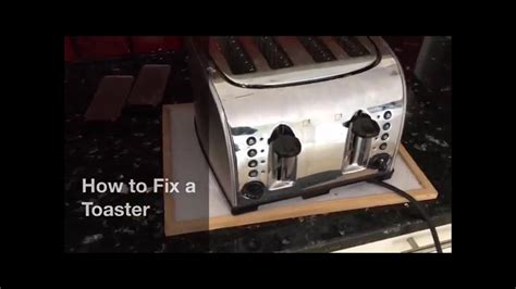 How To Fix A Toaster Youtube