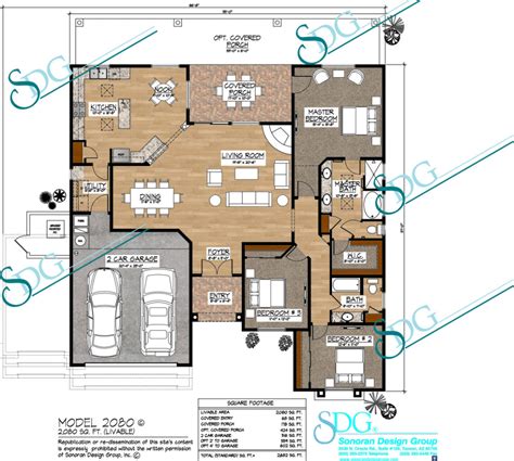 Stock House Plan 2080